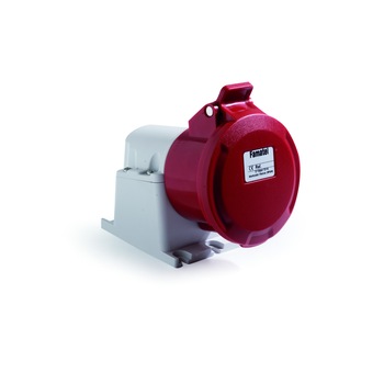 Priza industriala trifazata Famatel 400V 5 poli 32A 6h IP44 Priza industriala trifazata Famatel 400V 5 poli 32A 6h IP44