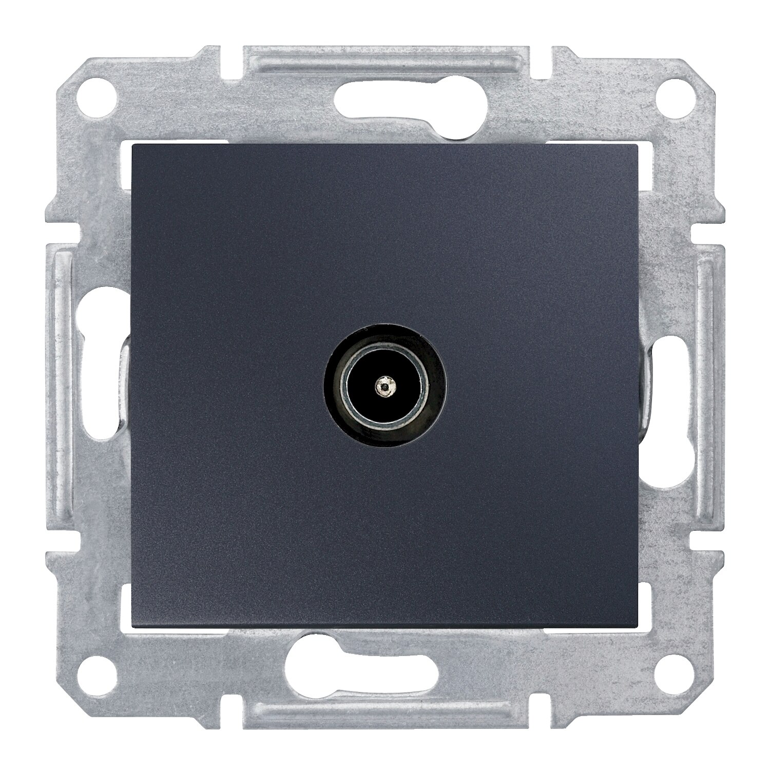 Priza TV capat, IP20, Grafit, Schneider Sedna