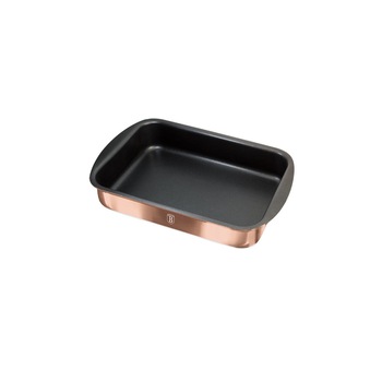 Tava pentru cuptor dreptunghiulara 40X28.5 cm Rosegold Metallic Line Berlinger Haus BH 6470 Tava pentru cuptor dreptunghiulara 40X28.5 cm Rosegold Metallic Line Berlinger Haus BH 6470