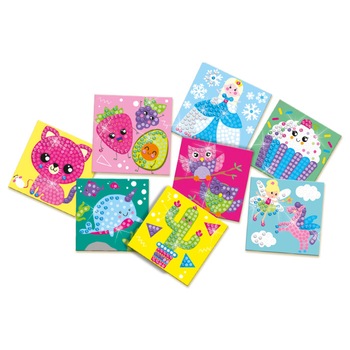 Set pictura si desen SES Tablouri cu pietricele sclipitoare Set pictura si desen SES Tablouri cu pietricele sclipitoare