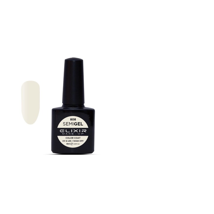 Oja semipermanenta, Elixir Make-Up, 808-vanilla tan