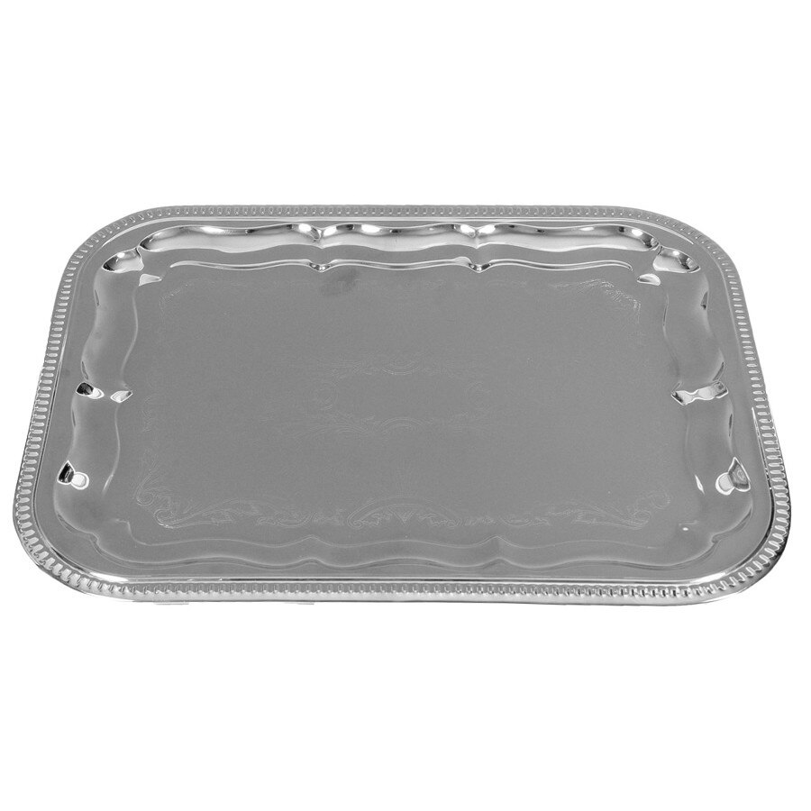 Tava dreptunghiulara cromata 41x31cm