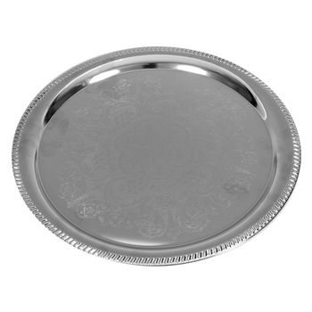 Tava rotunda cromata 35cm Tava rotunda cromata 35cm