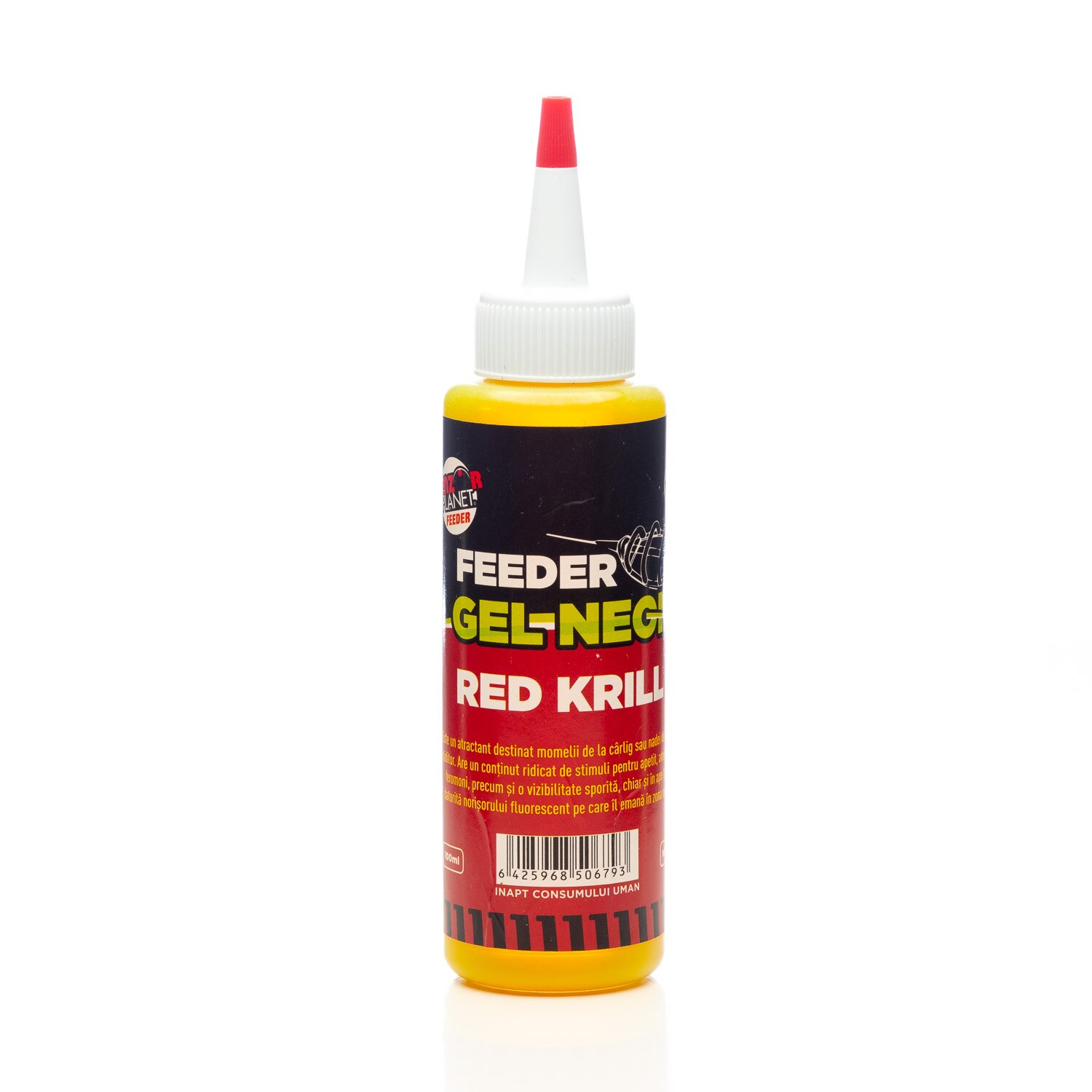 Aditiv Gel Neon Feeder, Aroma Red Krill 100ml, by Pescuit24