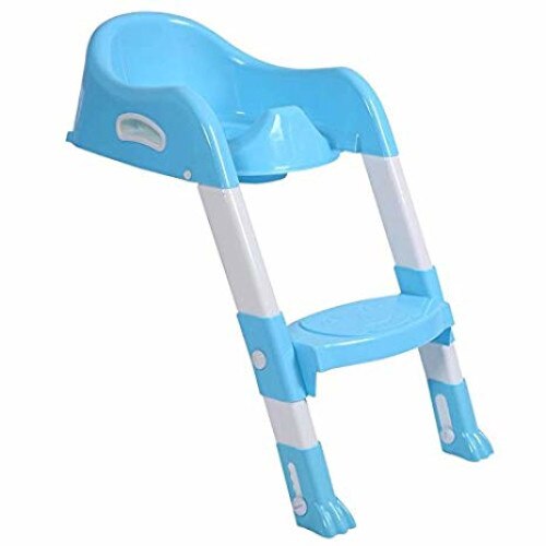 Reductor pentru toaleta cu scara , Nobrand , albastra