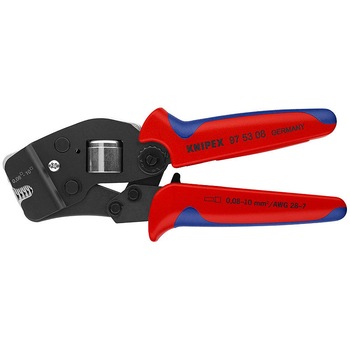 Cleste de sertizat ferule, cu autoreglaj, KNIPEX, 0.08 - 10 mm² Cleste de sertizat ferule, cu autoreglaj, KNIPEX, 0.08 - 10 mm²