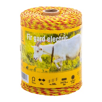 Fir gard electric - 500 m - 45 kg - 11 Ω/m Fir gard electric - 500 m - 45 kg - 11 Ω/m