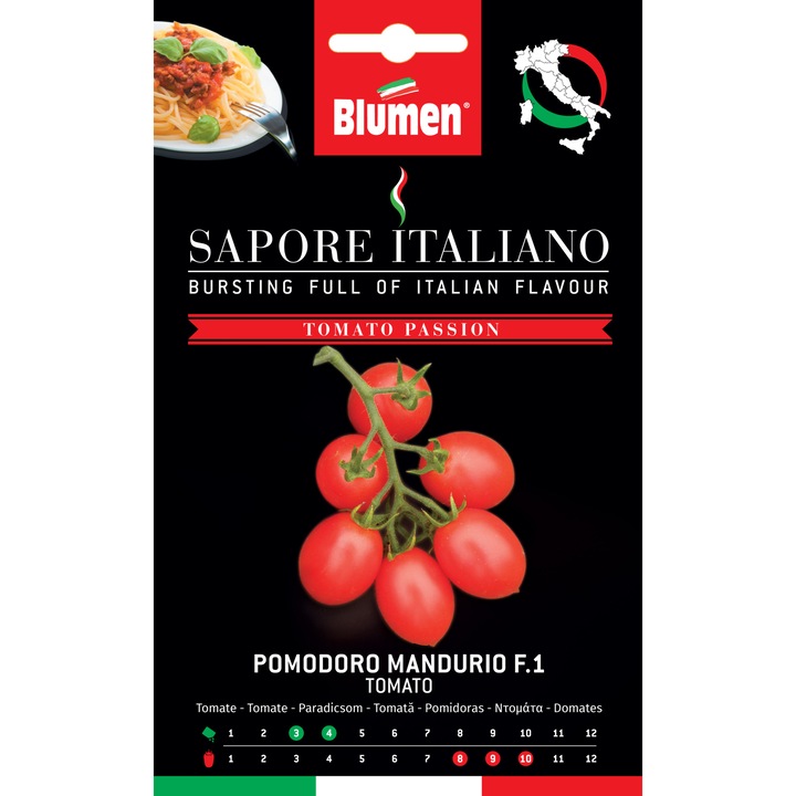 Blumen prémium paradicsommag, Sapore Italiano kollekció, Mandurio F.1 fajta