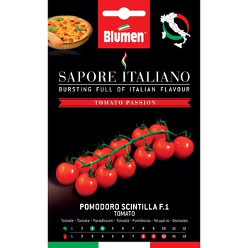 Seminte de rosii premium Blumen, colectia Sapore Italiano, soi Scintilla F.1 Seminte de rosii premium Blumen, colectia Sapore Italiano, soi Scintilla F.1