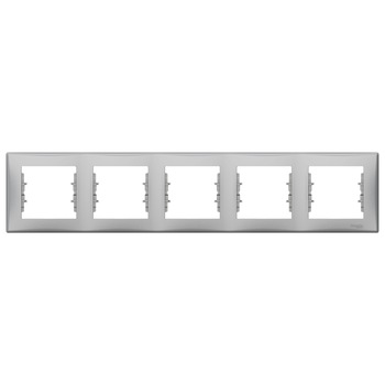 Rama 5 module, IP 20, Aluminiu, Schneider Sedna Rama 5 module, IP 20, Aluminiu, Schneider Sedna