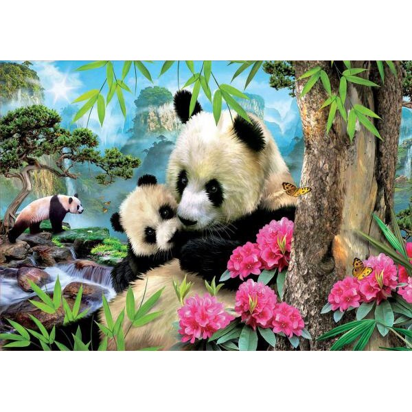 Puzzle Educa - Panda 1.000 piese
