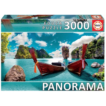 Puzzle 3000 piese Panoramic Phuket, Thailand 18581, Educa Puzzle 3000 piese Panoramic Phuket, Thailand 18581, Educa