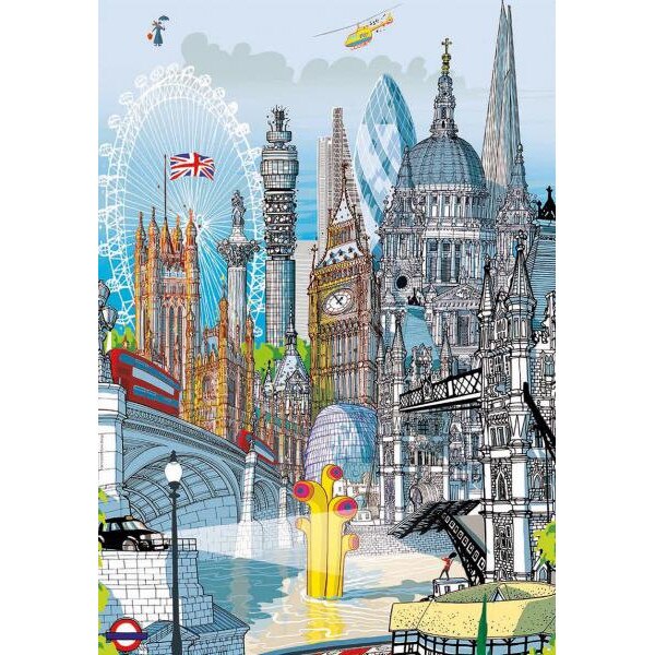 Puzzle Educa 200 piese London