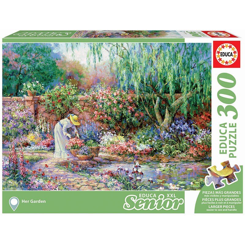 Puzzle 300 piese Her Garden 17981, Educa