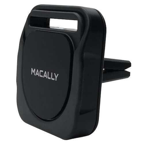 Suport auto magnetic pentru smartphone-uri, Macally 3-in-1, (negru)