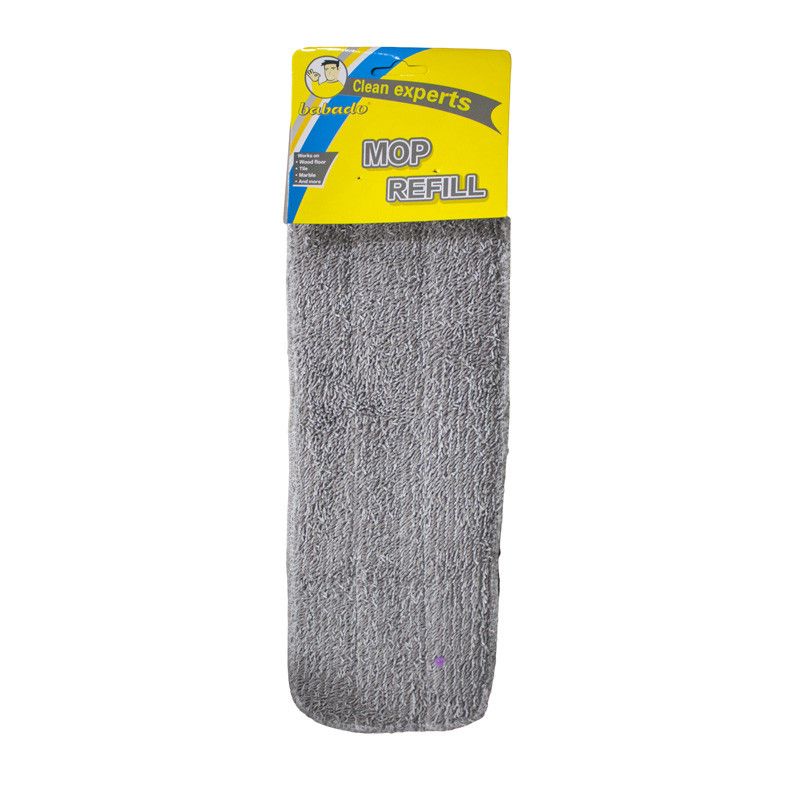 Rezerva microfiba BABADO CLEAN EXPERTS pentru mop cu pulverizare 40x14cm