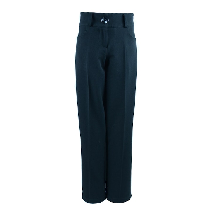 Pantaloni eleganti pentru fete Mikrus MKRS2-128-cm, Negru 27778