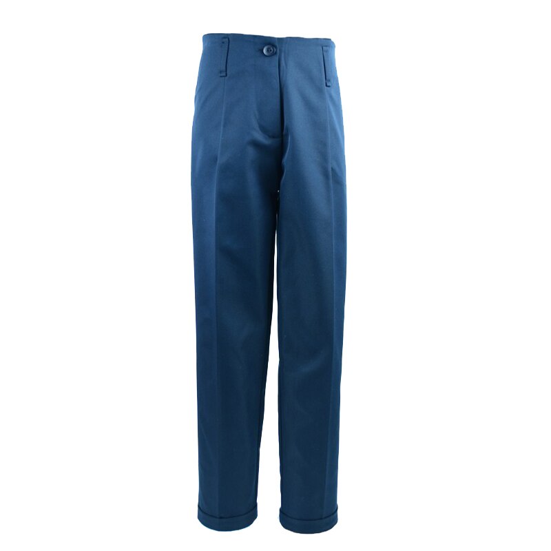 Pantaloni eleganti, fete, Mikrus, uni, Bleumarin