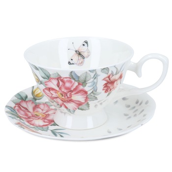 Set ceasca si farfurie, CARMANI, 840-1600, Multicolor, 300 ml, Portelan Set ceasca si farfurie, CARMANI, 840-1600, Multicolor, 300 ml, Portelan