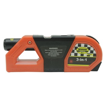 Nivela laser, boloboc si ruleta 3m, 3 in 1 Benson Nivela laser, boloboc si ruleta 3m, 3 in 1 Benson