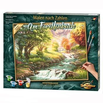 Set pictura pe numere Schipper - By the Trout Brook, 40x50 cm Set pictura pe numere Schipper - By the Trout Brook, 40x50 cm