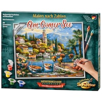 Set pictura pe numere Schipper - By Lake Como, 24x30 cm