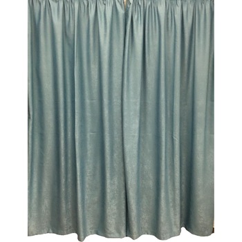 Set draperie, uni, bleu pudrat, 400X245X2buc by Liz Line - DP1034 Set draperie, uni, bleu pudrat, 400X245X2buc by Liz Line - DP1034