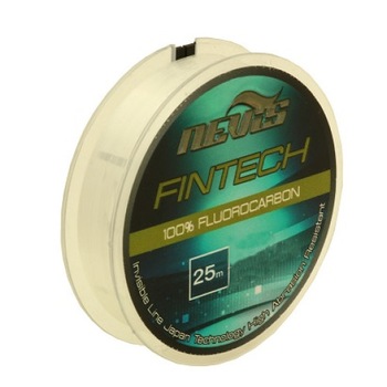 Fir pescuit , Nevis , Fluorocarbon Fintech 25m 0.12mm Fir pescuit , Nevis , Fluorocarbon Fintech 25m 0.12mm