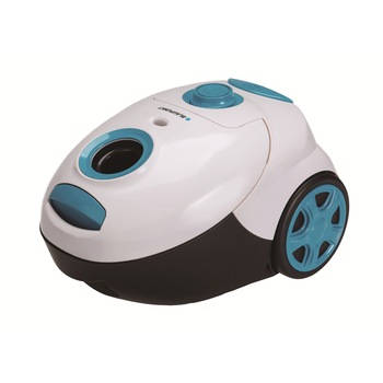 Aspirator cu sac Blaupunkt VCB301, 2 l, 700 W, clasa A DpuHF, protectie supraincalzire, 78 dB, tub metalic telescopic, Alb/Albastru Aspirator cu sac Blaupunkt VCB301, 2 l, 700 W, clasa A DpuHF, protectie supraincalzire, 78 dB, tub metalic telescopic, Alb/Albastru
