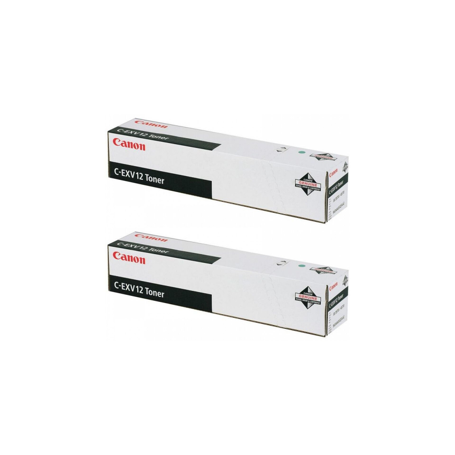 Pachet cartuse toner C-EXV12 negru x2 Canon original 48000 pagini
