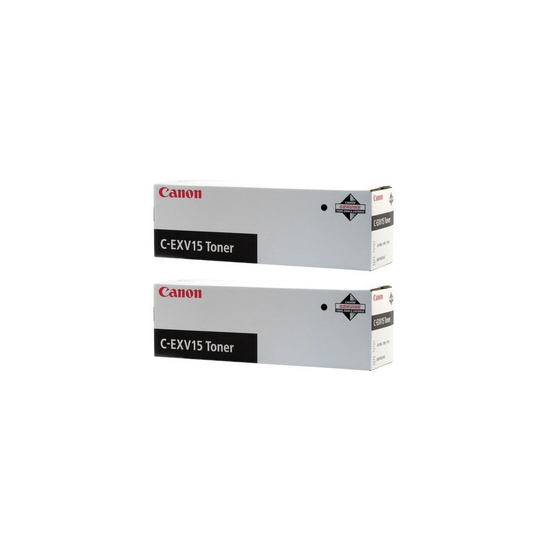 Pachet cartuse toner C-EXV15 negru x2 Canon original 94000 pagini