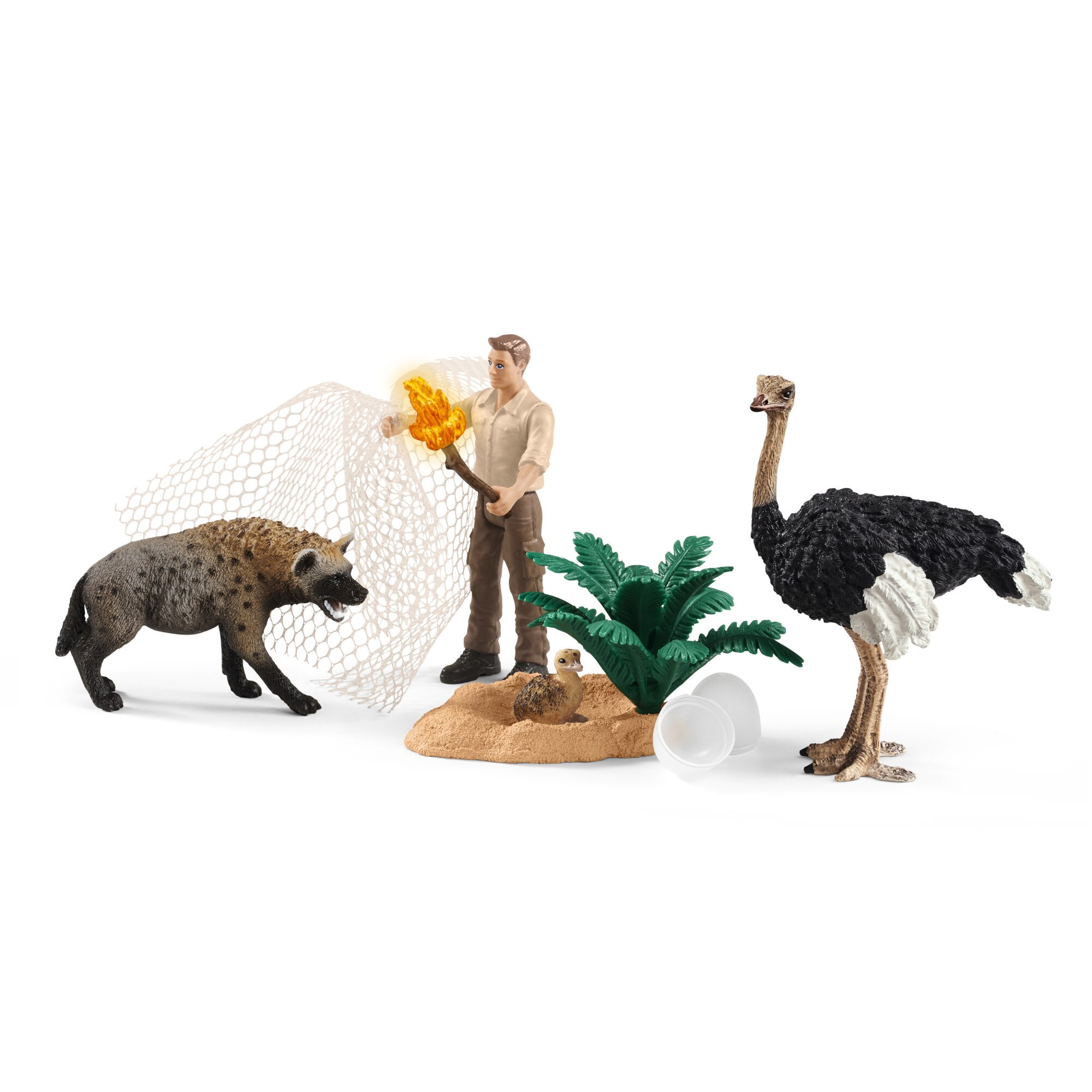 Set figurine Schleich-Atacul hienelor