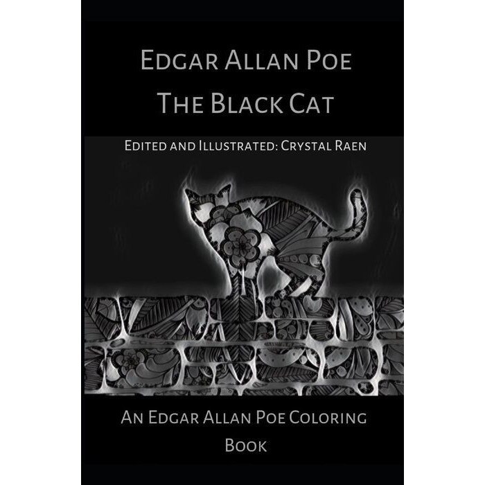 The Black Cat An Edgar Allan Poe Coloring Book de Edgar Allan Poe