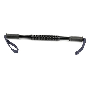 Bara pentru fitness (power twister), pentru incheieturi maini, brate, umeri si piept, Aexya, Negru, echivalent 40 Kg Bara pentru fitness (power twister), pentru incheieturi maini, brate, umeri si piept, Aexya, Negru, echivalent 40 Kg