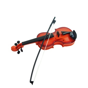 Vioara pentru copii din pvc, maro, 50 cm Vioara pentru copii din pvc, maro, 50 cm