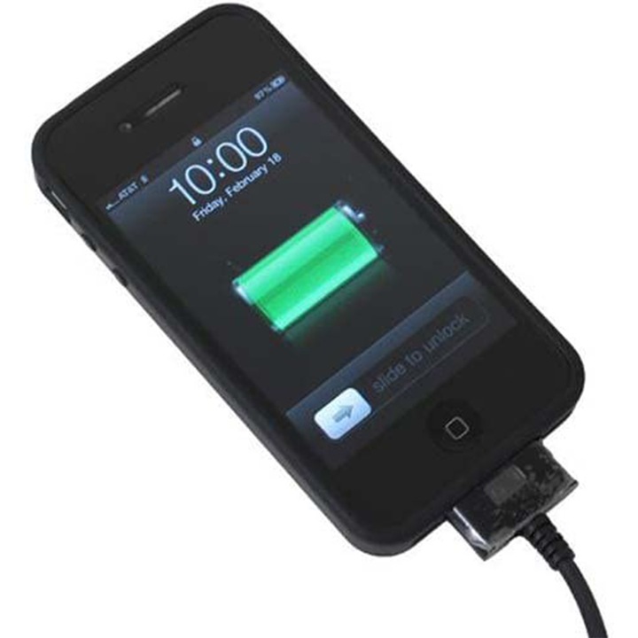 Зарядно за кола Jivo за iPhone 3/ 4/ 4S/ iPod, 30 пина, 12V, блистер, черно