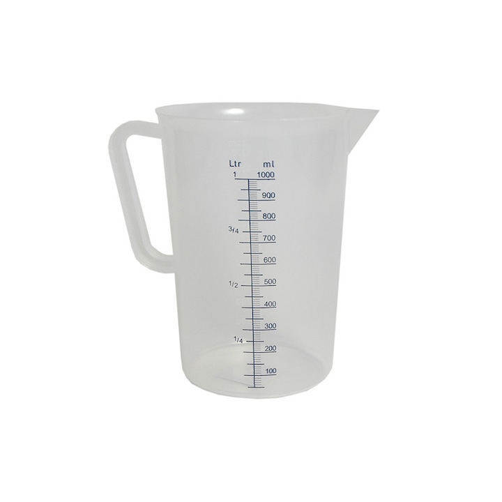 Cana gradata din polipropilena 1L ,17x12cm, HoReCa