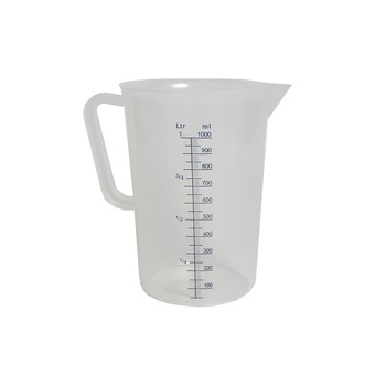 Cana gradata din polipropilena 1L ,17x12cm, HoReCa Cana gradata din polipropilena 1L ,17x12cm, HoReCa