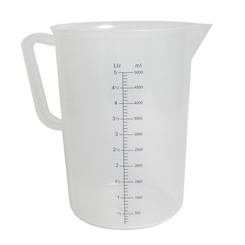 Cana gradata din polipropilena 5L ,28x20cm, HoReCa Cana gradata din polipropilena 5L ,28x20cm, HoReCa