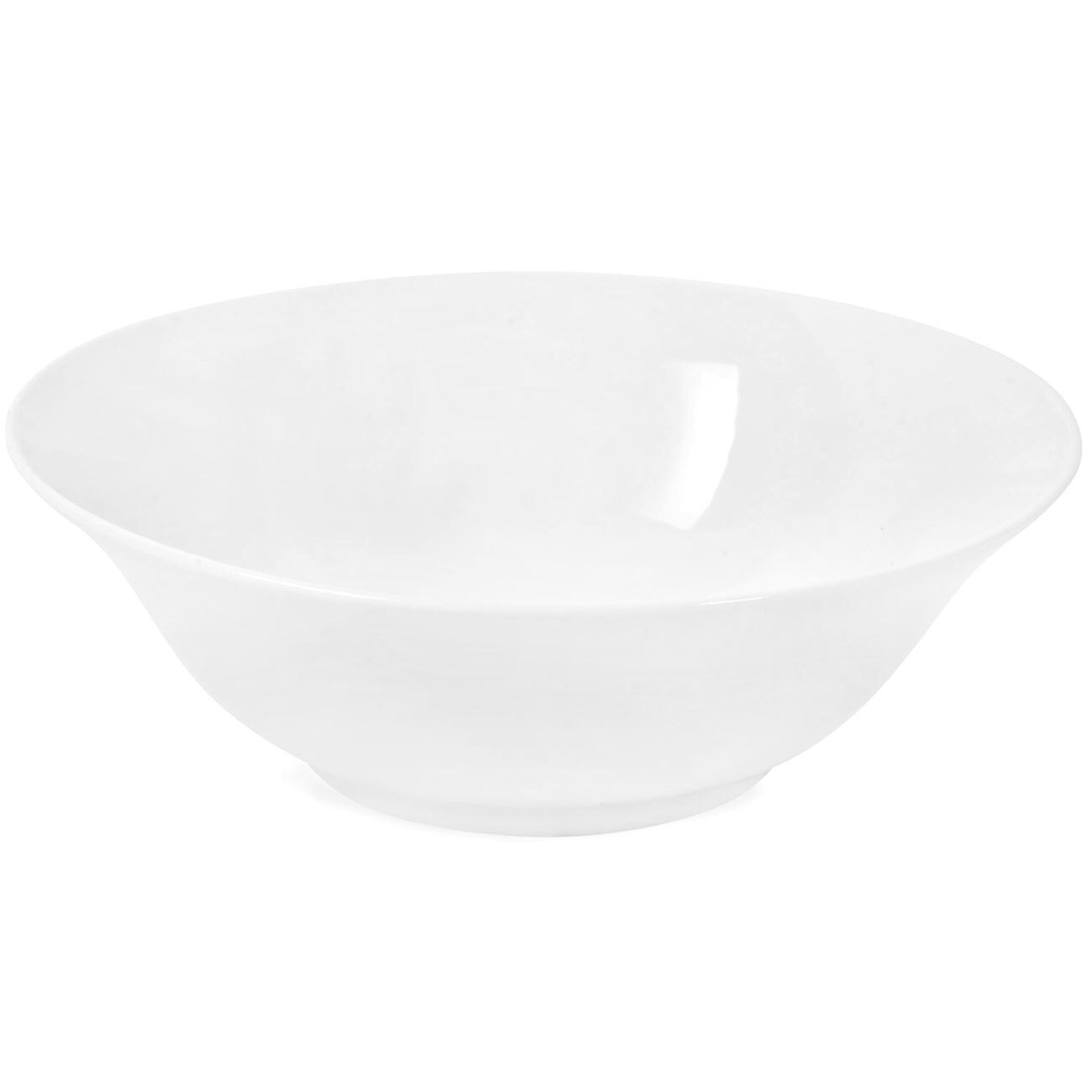 Castron pentru Servire, New Line, Portelan, 445 ml, Alb