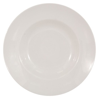 Farfurie Adanca, New Line, Portelan, 26,5x5,5 cm, Alb Farfurie Adanca, New Line, Portelan, 26,5x5,5 cm, Alb