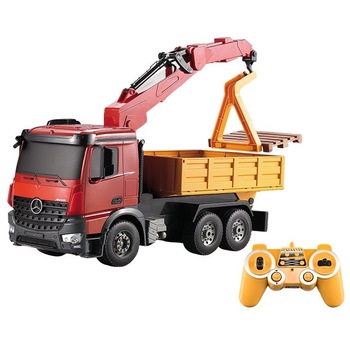 Camion cu telecomanda Mercedes Actros 1:20 macara Camion cu telecomanda Mercedes Actros 1:20 macara