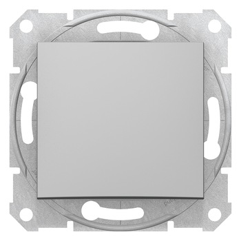 Intrerupator cruce 10A, IP20, Aluminiu, Schneider Sedna Intrerupator cruce 10A, IP20, Aluminiu, Schneider Sedna