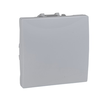 Intrerupator simplu, 2 module, 10A, alb, Schneider Unica Intrerupator simplu, 2 module, 10A, alb, Schneider Unica