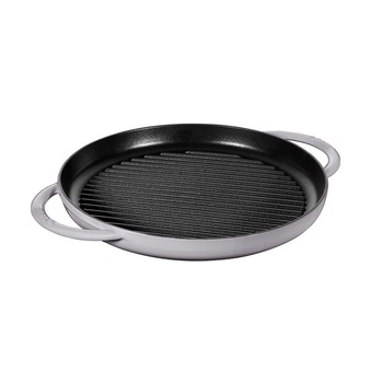 Tigaie grill 30 cm, Graphite Grey - Staub Tigaie grill 30 cm, Graphite Grey - Staub