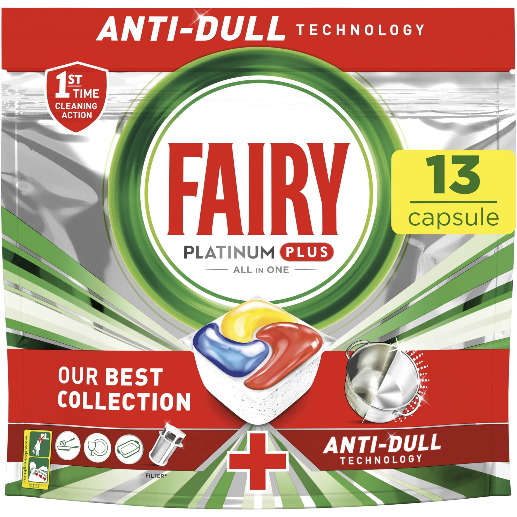 P&G Fairy Tabs Platinum Plus 13 pcs