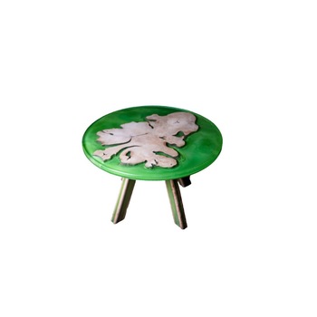 Masuta de cafea, TYLT, rotunda, din lemn masiv , frasin si rasina, 100 cm Masuta de cafea, TYLT, rotunda, din lemn masiv , frasin si rasina, 100 cm