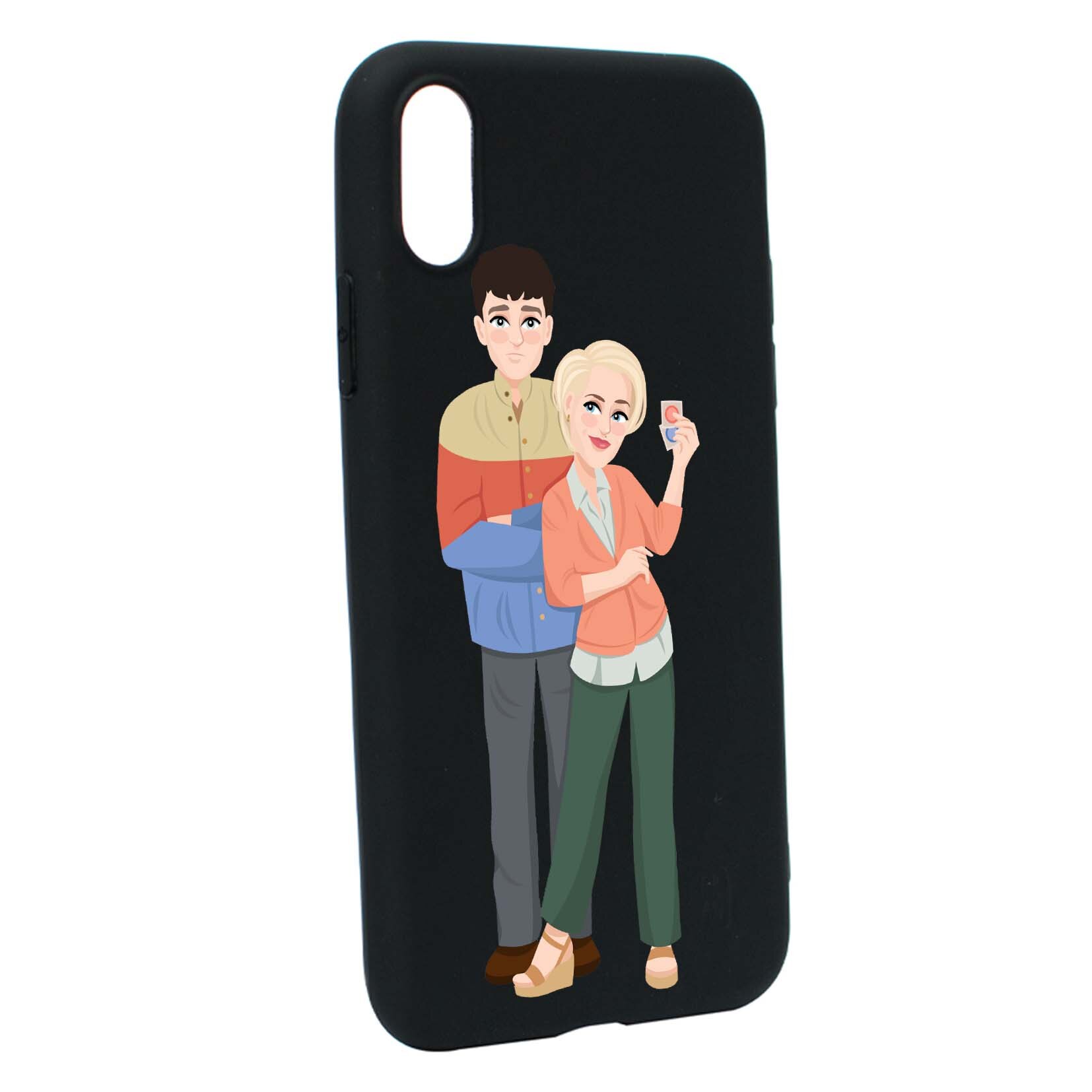 Husa de protectie Sex Education, Movie, pentru Apple iPhone XS / X, rezistenta la uzura, anti-alunecare, din silicon Premium, B574