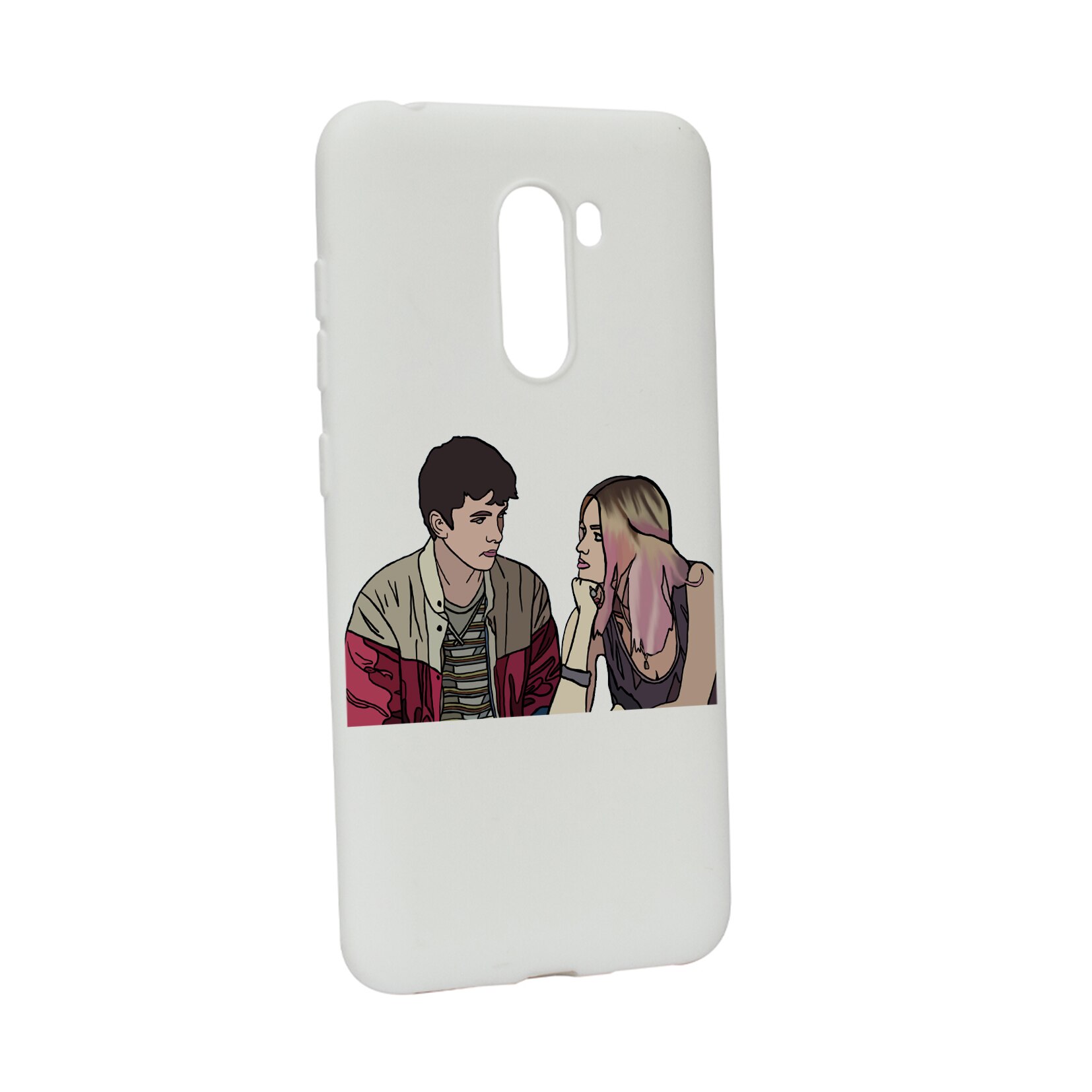 Husa de protectie Sex Education, Movie, pentru Xiaomi PocoPhone F1, rezistenta la uzura, anti-alunecare, din silicon Premium, W575