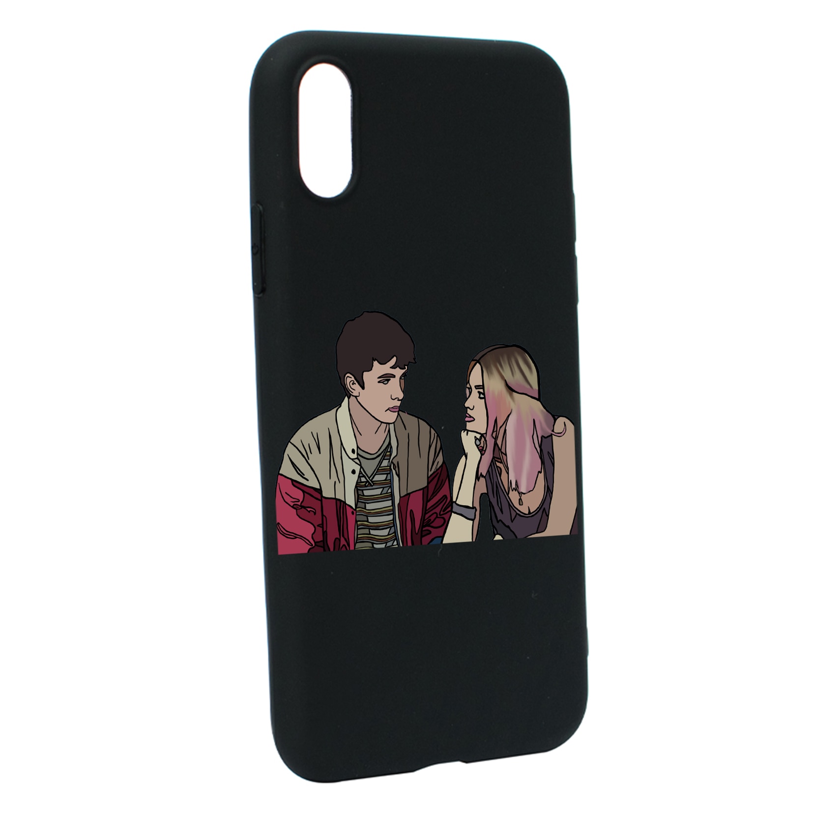 Husa de protectie Sex Education, Movie, pentru Apple iPhone XS Max, rezistenta la uzura, anti-alunecare, din silicon Premium, B575